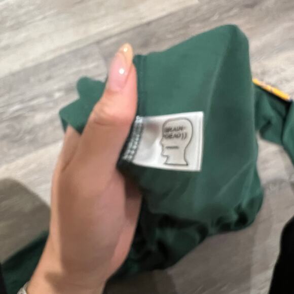 Brain Dead Green Cheetah Long Sleeve T-shirt Size Large - Picture 7 of 7